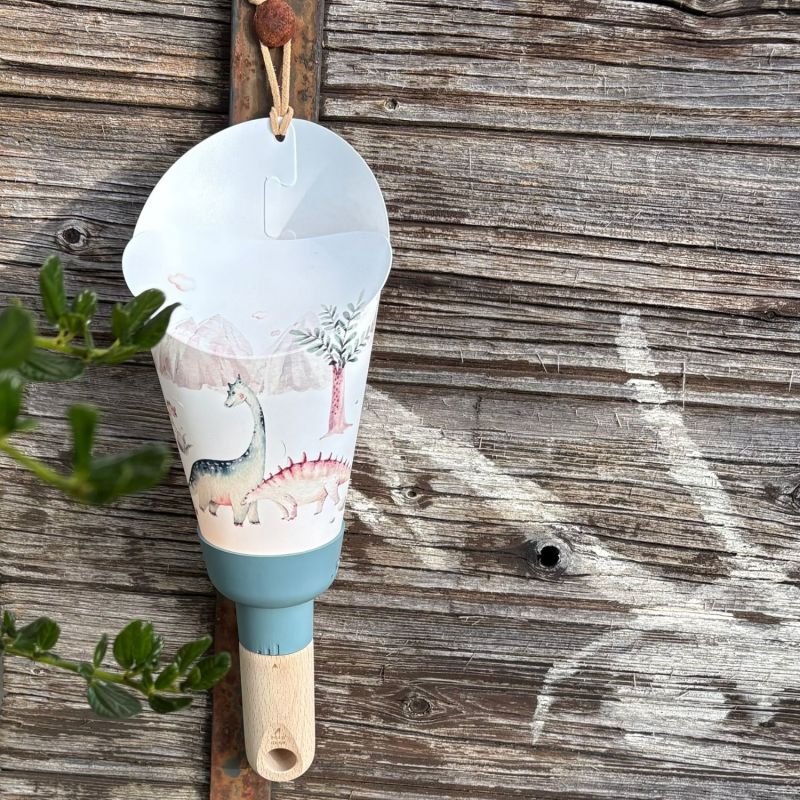 Image d'ambiance de présentation du produit Coffret lampe nomade 5 en 1 Dinosauria-Bleu glacier - Maison Polochon